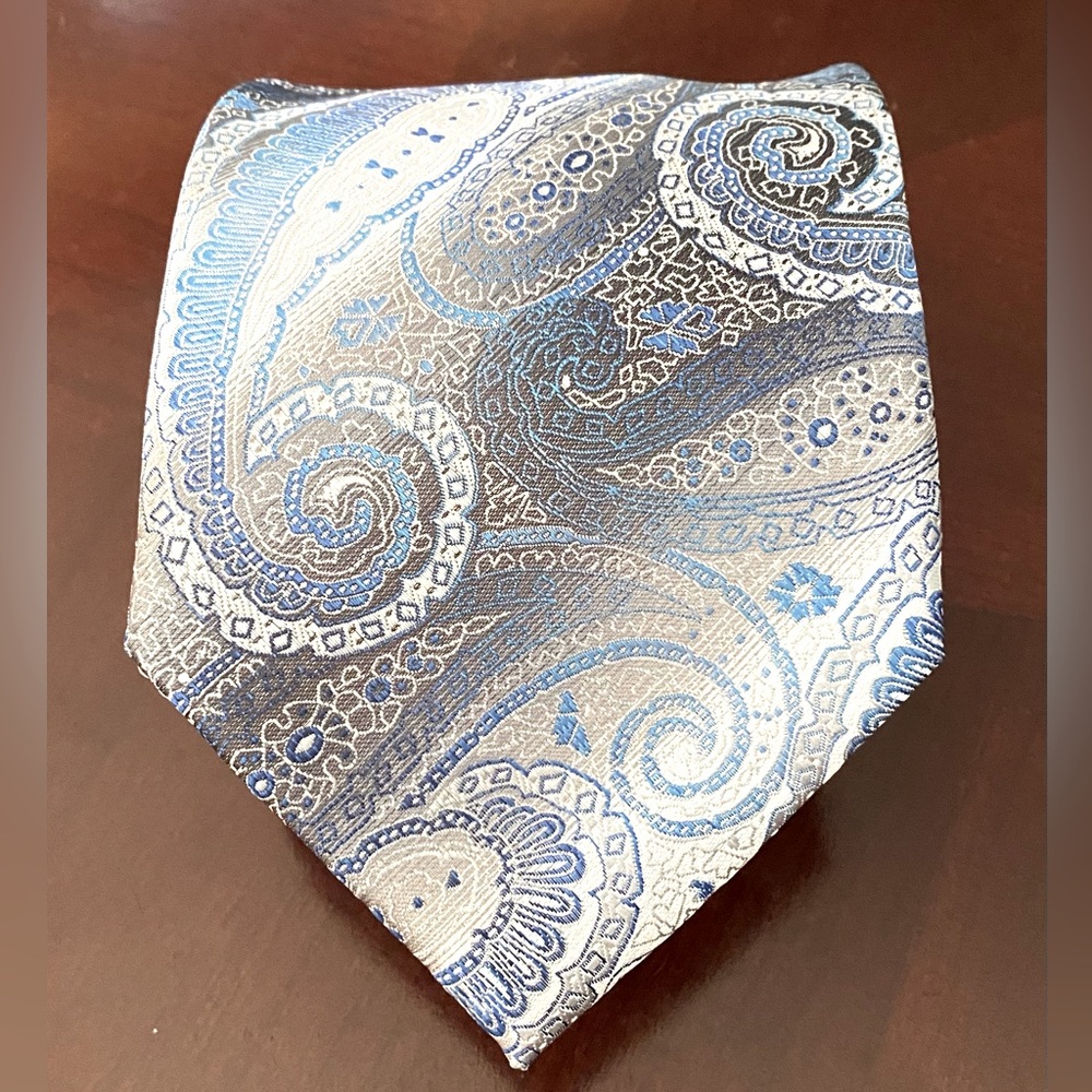 Stacy Adams Signature Gold neck tie NWT